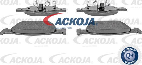 ACKOJA A26-0034 - Kit de plaquettes de frein, frein à disque cwaw.fr