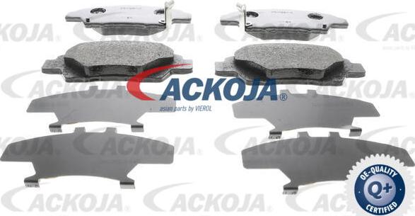 ACKOJA A26-0033 - Kit de plaquettes de frein, frein à disque cwaw.fr