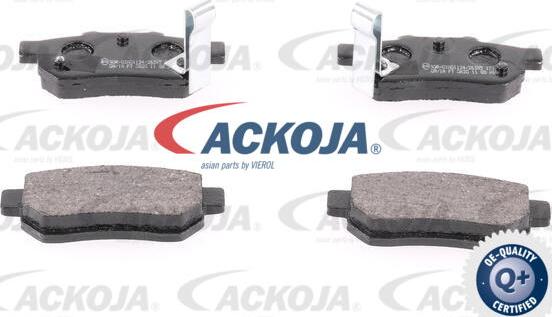 ACKOJA A26-0024 - Kit de plaquettes de frein, frein à disque cwaw.fr