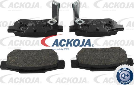 ACKOJA A26-0022 - Kit de plaquettes de frein, frein à disque cwaw.fr