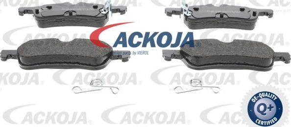 ACKOJA A26-0244 - Kit de plaquettes de frein, frein à disque cwaw.fr