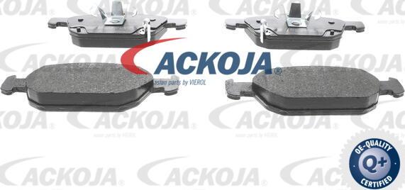 ACKOJA A26-0246 - Kit de plaquettes de frein, frein à disque cwaw.fr