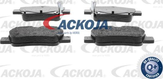 ACKOJA A70-0090 - Kit de plaquettes de frein, frein à disque cwaw.fr