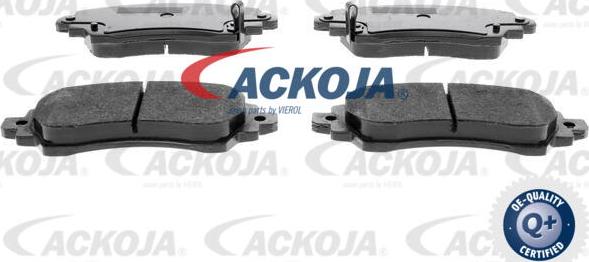 ACKOJA A70-0054 - Kit de plaquettes de frein, frein à disque cwaw.fr