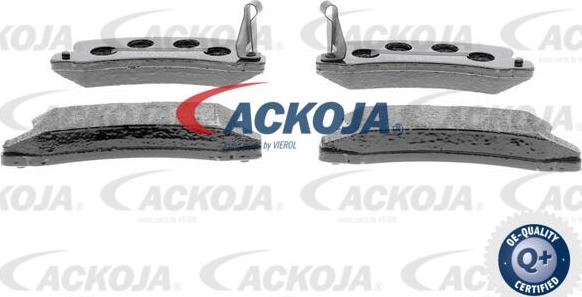 ACKOJA A70-0051 - Kit de plaquettes de frein, frein à disque cwaw.fr