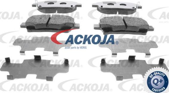 ACKOJA A70-0086 - Kit de plaquettes de frein, frein à disque cwaw.fr