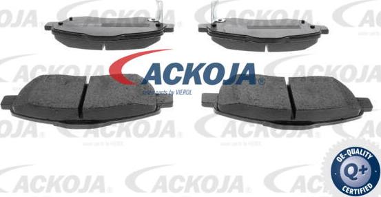 ACKOJA A70-0030 - Kit de plaquettes de frein, frein à disque cwaw.fr