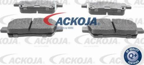 ACKOJA A70-0033 - Kit de plaquettes de frein, frein à disque cwaw.fr