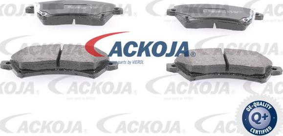 ACKOJA A70-0032 - Kit de plaquettes de frein, frein à disque cwaw.fr