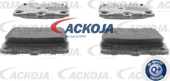 ACKOJA A70-0026 - Kit de plaquettes de frein, frein à disque cwaw.fr