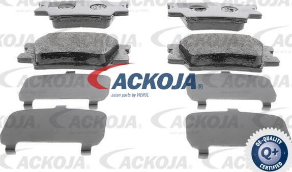 ACKOJA A70-0028 - Kit de plaquettes de frein, frein à disque cwaw.fr