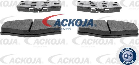 ACKOJA A70-0027 - Kit de plaquettes de frein, frein à disque cwaw.fr