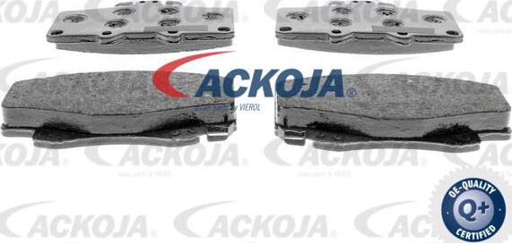 ACKOJA A70-0187 - Kit de plaquettes de frein, frein à disque cwaw.fr