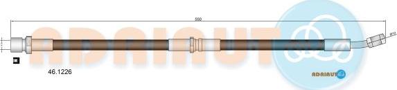 Adriauto 46.1226 - Flexible de frein cwaw.fr