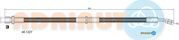 Adriauto 46.1227 - Flexible de frein cwaw.fr