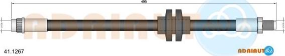 Adriauto 41.1267 - Flexible de frein cwaw.fr