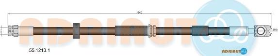 Adriauto 55.1213.1 - Flexible de frein cwaw.fr