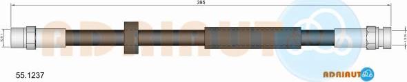 Adriauto 55.1237 - Flexible de frein cwaw.fr