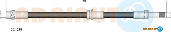 Adriauto 05.1218 - Flexible de frein cwaw.fr