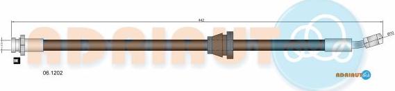 Adriauto 06.1202 - Flexible de frein cwaw.fr