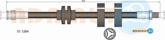 Adriauto 01.1264 - Flexible de frein cwaw.fr