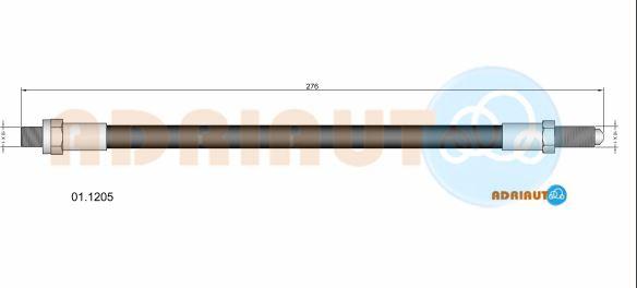 Adriauto 01.1205 - Flexible de frein cwaw.fr