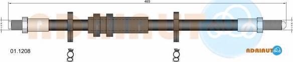 Adriauto 01.1208 - Flexible de frein cwaw.fr