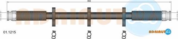 Adriauto 01.1215 - Flexible de frein cwaw.fr