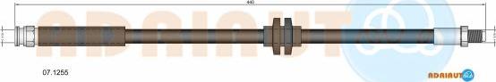 Adriauto 07.1255 - Flexible de frein cwaw.fr