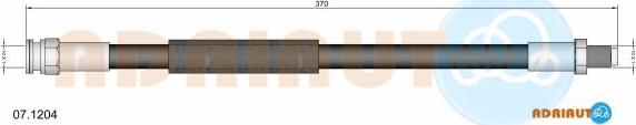 Adriauto 07.1204 - Flexible de frein cwaw.fr