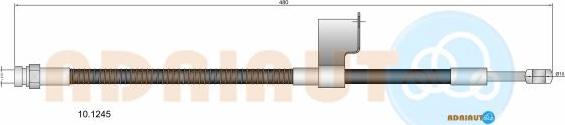 Adriauto 10.1245 - Flexible de frein cwaw.fr