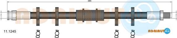 Adriauto 11.1245 - Flexible de frein cwaw.fr