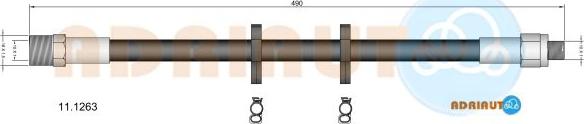 Adriauto 11.1263 - Flexible de frein cwaw.fr