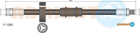 Adriauto 11.1285 - Flexible de frein cwaw.fr