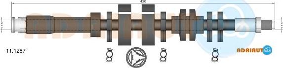 Adriauto 11.1287 - Flexible de frein cwaw.fr