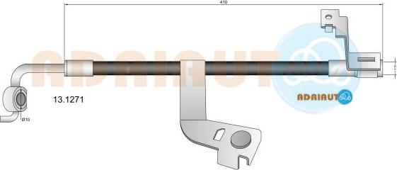 Adriauto 13.1271 - Flexible de frein cwaw.fr