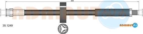 Adriauto 35.1249 - Flexible de frein cwaw.fr