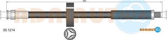 Adriauto 35.1214 - Flexible de frein cwaw.fr