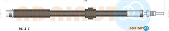 Adriauto 35.1216 - Flexible de frein cwaw.fr