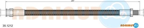 Adriauto 35.1212 - Flexible de frein cwaw.fr