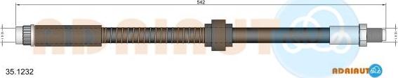 Adriauto 35.1232 - Flexible de frein cwaw.fr