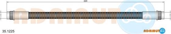 Adriauto 35.1225 - Flexible de frein cwaw.fr