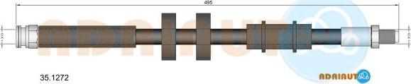 Adriauto 35.1272 - Flexible de frein cwaw.fr