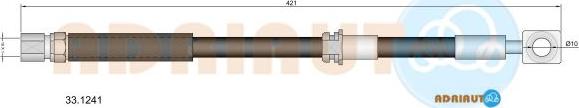 Adriauto 33.1241 - Flexible de frein cwaw.fr