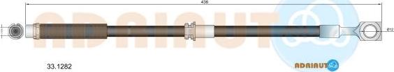 Adriauto 33.1282 - Flexible de frein cwaw.fr