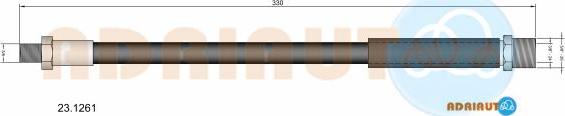 Adriauto 23.1261 - Flexible de frein cwaw.fr