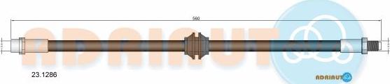 Adriauto 23.1286 - Flexible de frein cwaw.fr