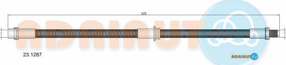 Adriauto 23.1287 - Flexible de frein cwaw.fr