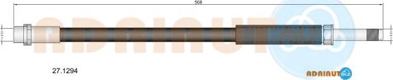 Adriauto 27.1294 - Flexible de frein cwaw.fr