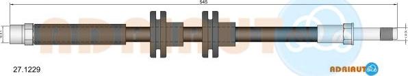 Adriauto 27.1229 - Flexible de frein cwaw.fr